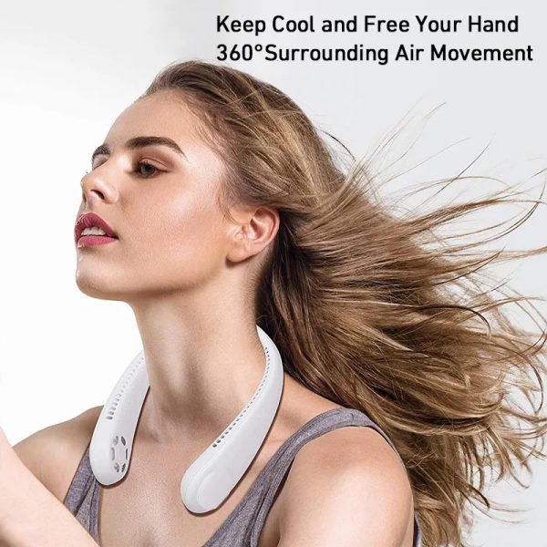 Portable Rechargeable Neck Fan