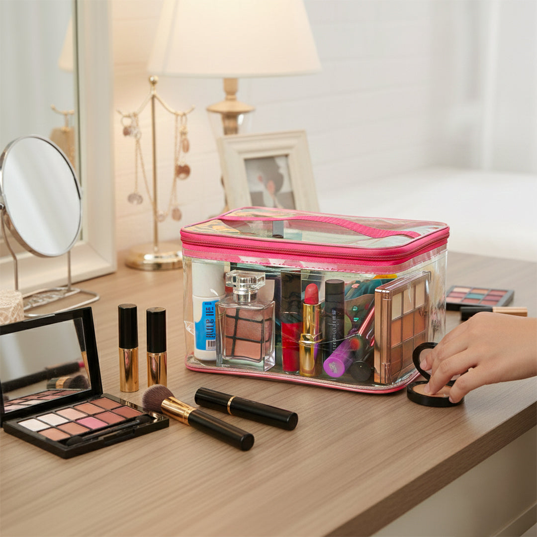 Waterproof Transparent Cosmetics Pouch