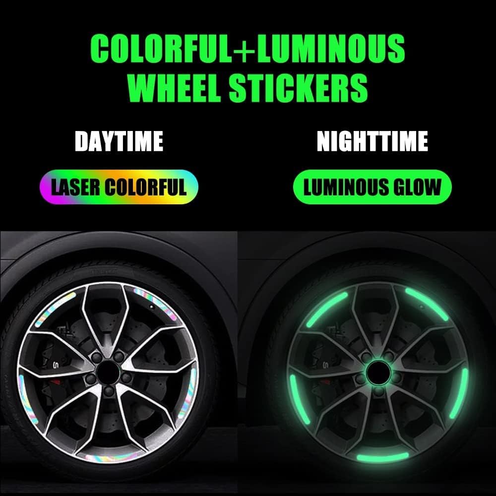 Holographic Anti-Collision Reflective Stickers for Motorcycles and Cars
