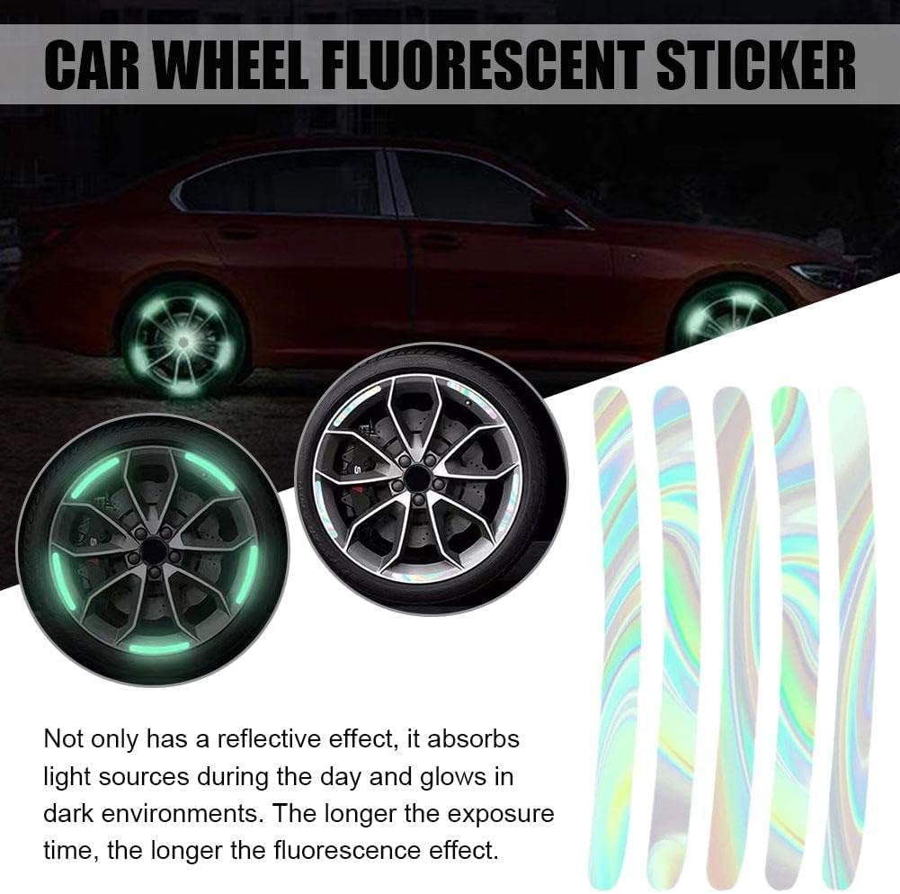 Holographic Anti-Collision Reflective Stickers for Motorcycles and Cars