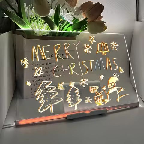 LED Glow Drawing Board for Kids!